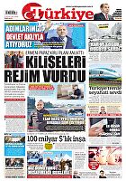 Türkiye Gazetesi e-gazete — 15 Aralık 2024
