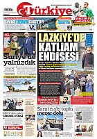 Türkiye Gazetesi e-gazete — 18 Aralık 2024