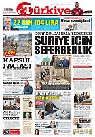 Türkiye Gazetesi e-gazete — 25 Aralık 2024