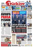Türkiye Gazetesi e-gazete — 04 Ocak 2025