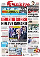 Türkiye Gazetesi e-gazete — 05 Ocak 2025