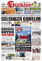 Türkiye Gazetesi e-gazete — 11 Ocak 2025