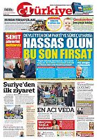 Türkiye Gazetesi e-gazete — 15 Ocak 2025