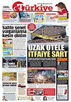 Türkiye Gazetesi e-gazete — 25 Ocak 2025