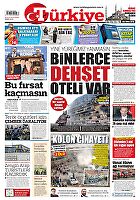 Türkiye Gazetesi e-gazete — 26 Ocak 2025