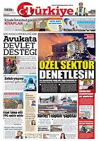 Türkiye Gazetesi e-gazete — 29 Ocak 2025