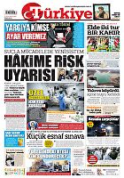 Türkiye Gazetesi e-gazete — 31 Ocak 2025