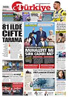 Türkiye Gazetesi e-gazete — 03 Şubat 2025