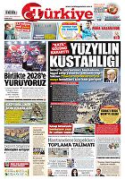 Türkiye Gazetesi e-gazete — 08 Şubat 2025