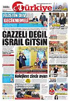 Türkiye Gazetesi e-gazete — 13 Şubat 2025