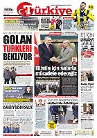 Türkiye Gazetesi e-gazete — 14 Şubat 2025