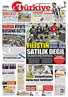 Türkiye Gazetesi e-gazete — 16 Şubat 2025
