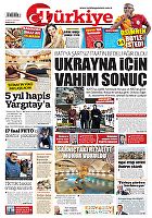Türkiye Gazetesi e-gazete — 18 Şubat 2025