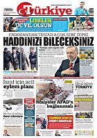 Türkiye Gazetesi e-gazete — 20 Şubat 2025