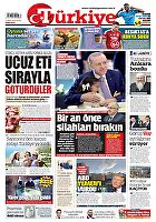 Türkiye Gazetesi e-gazete — 16 Mart 2025