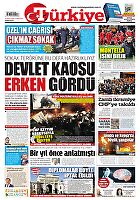 Türkiye Gazetesi e-gazete — 22 Mart 2025
