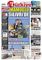 Türkiye Gazetesi e-gazete — 24 Mart 2025