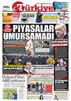 Türkiye Gazetesi e-gazete — 25 Mart 2025