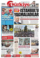Türkiye Gazetesi e-gazete — 31 Mart 2025