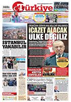 Türkiye Gazetesi e-gazete — 10 Nisan 2025