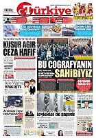 Türkiye Gazetesi e-gazete — 12 Nisan 2025