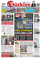 Türkiye Gazetesi e-gazete — 18 Nisan 2025