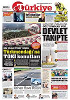 Türkiye Gazetesi e-gazete — 21 Nisan 2025