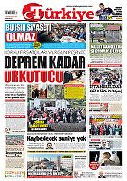 Türkiye Gazetesi e-gazete — 25 Nisan 2025