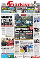 Türkiye Gazetesi e-gazete — 27 Nisan 2025