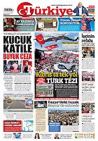 Türkiye Gazetesi e-gazete — 02 Mayıs 2025