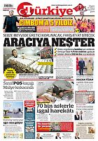 Türkiye Gazetesi e-gazete — 19 Mayıs 2025