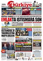 Türkiye Gazetesi e-gazete — 26 Mayıs 2025