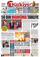 Türkiye Gazetesi e-gazete — 27 Mayıs 2025