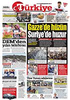 Türkiye Gazetesi e-gazete — 07 Haziran 2025