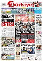 Türkiye Gazetesi e-gazete — 08 Haziran 2025