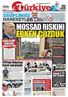 Türkiye Gazetesi e-gazete — 17 Haziran 2025