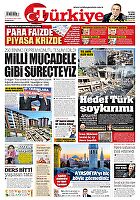 Türkiye Gazetesi e-gazete — 20 Haziran 2025