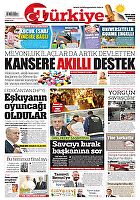 Türkiye Gazetesi e-gazete — 03 Temmuz 2025