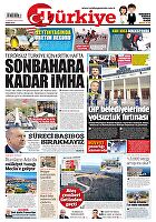 Türkiye Gazetesi e-gazete — 06 Temmuz 2025