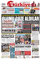Türkiye Gazetesi e-gazete — 08 Temmuz 2025