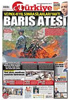 Türkiye Gazetesi e-gazete — 12 Temmuz 2025