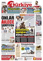 Türkiye Gazetesi e-gazete — 20 Temmuz 2025