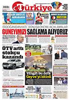 Türkiye Gazetesi e-gazete — 22 Temmuz 2025