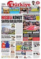 Türkiye Gazetesi e-gazete — 25 Temmuz 2025