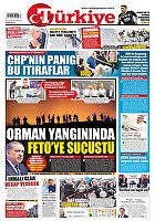 Türkiye Gazetesi e-gazete — 29 Temmuz 2025