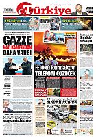 Türkiye Gazetesi e-gazete — 30 Temmuz 2025