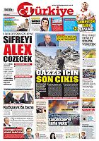 Türkiye Gazetesi e-gazete — 09 Ağustos 2025