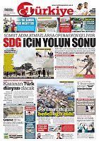 Türkiye Gazetesi e-gazete — 10 Ağustos 2025