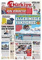 Türkiye Gazetesi e-gazete — 12 Ağustos 2025