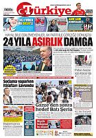 Türkiye Gazetesi e-gazete — 15 Ağustos 2025